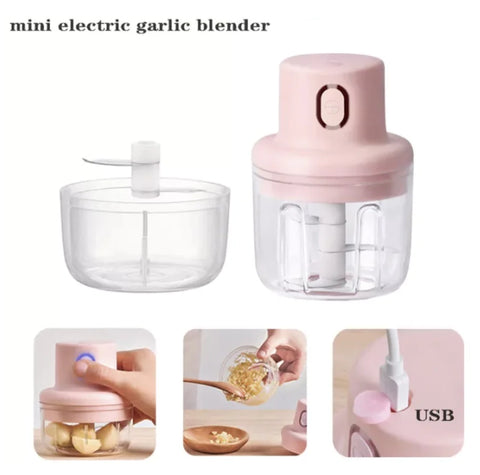 Wireless Mini Electric Garlic Food Chopper LARGE