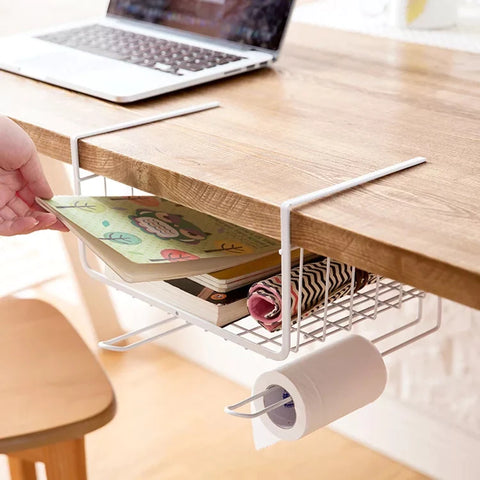 Under Shelf Storage Cabinet Basket