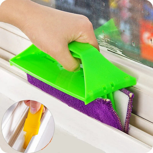 Multifunction foldable glass cleaning wipe tools