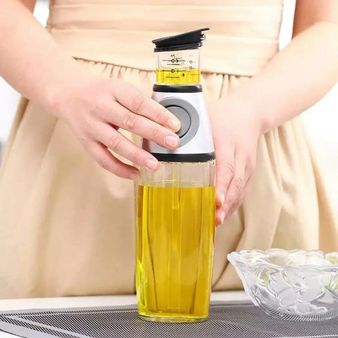 500 Ml Measurable Glass Oil Bottle