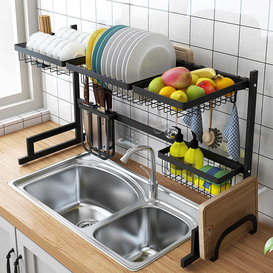 Kitchen Dish Drying Rack Over Sink