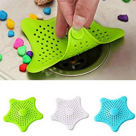 Silicone Starfish Non-Slip Sink Strainer