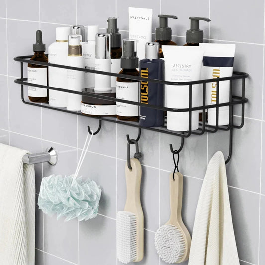 Iron Bathroom Hanging Shelf Wall Mounted