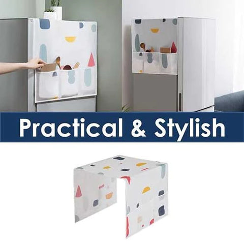 Fridge Cover With Pockets