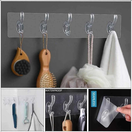 Transparent Wall Hooks For Hanging