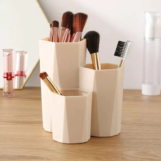 3 Lattices Cosmetic Make-Up Organizer Box