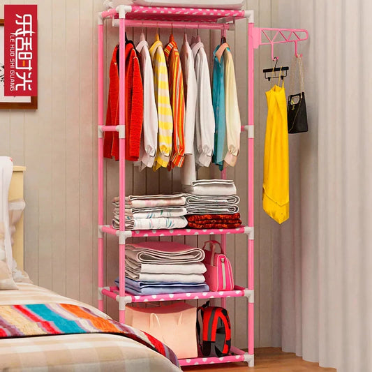 MODERN STYLISH SIMPLE STANDING IRON WARDROBE