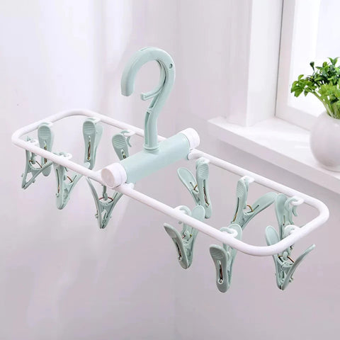 Folding Undergarment And Socks Hanger