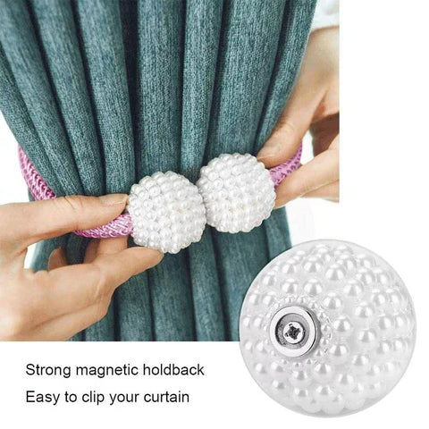 Magnetic Balls Curtain Clips 2pcs