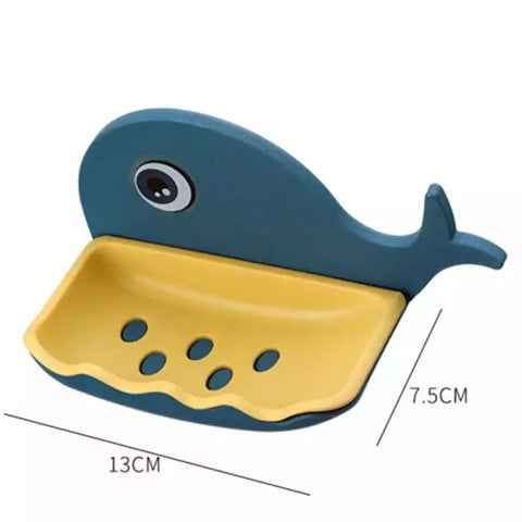 Whale Shapes Soap Dish Wall Mounted