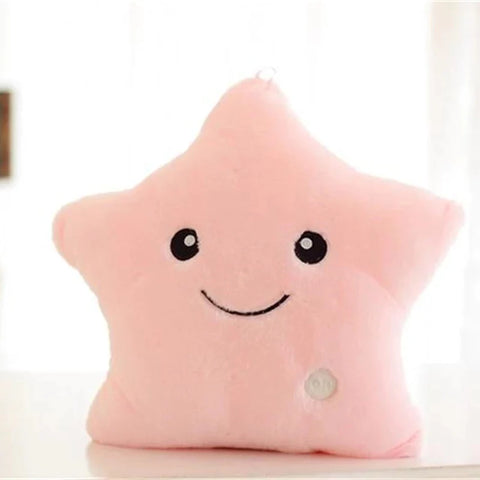 Soft Star Pillow With Glowing LED Light