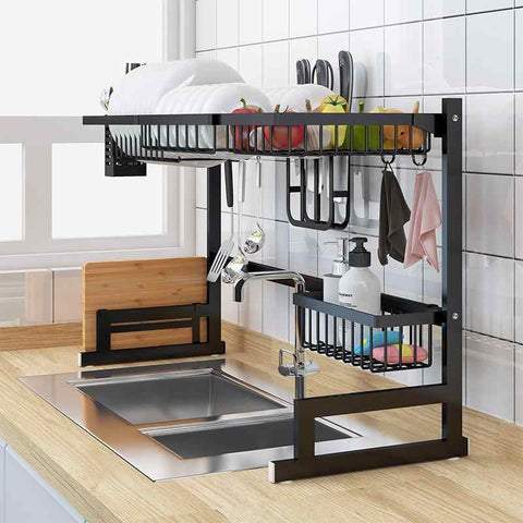 Kitchen Dish Drying Rack Over Sink