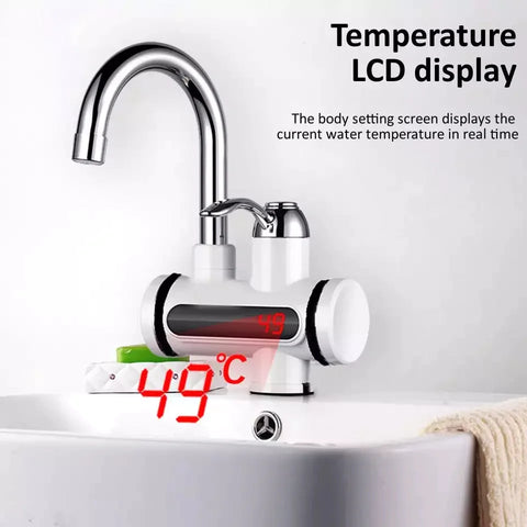 Electric Water Heater Faucet Tap With Display