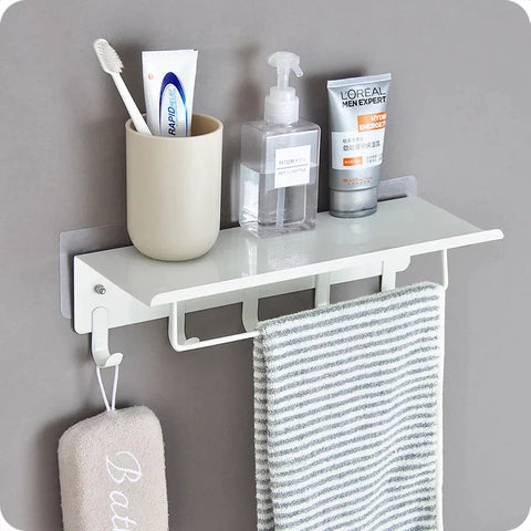 Wall Mount Iron Organizer with 5 hook