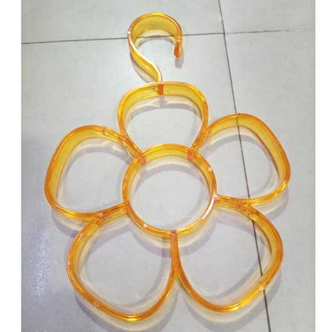 Acrylic Flower Scarf Hanger