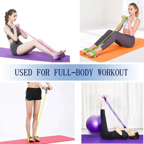 Pull Rope Ab Exerciser Tummy Trimmer