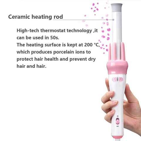 Automatic Hair Curler Double Rotation