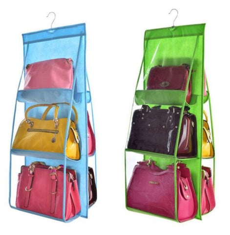 6 Pocket Hanging Bag Organizer