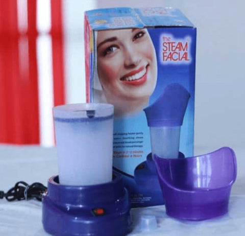 The Steam Facial – Steamer and Inhaler for Block Nose & Facial Usage 2 in 1 Massager Tool