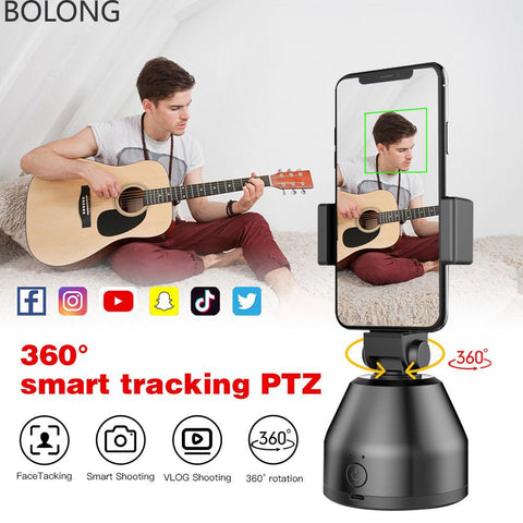 360° Rotation Mobile Holder Smart Robot Cameraman