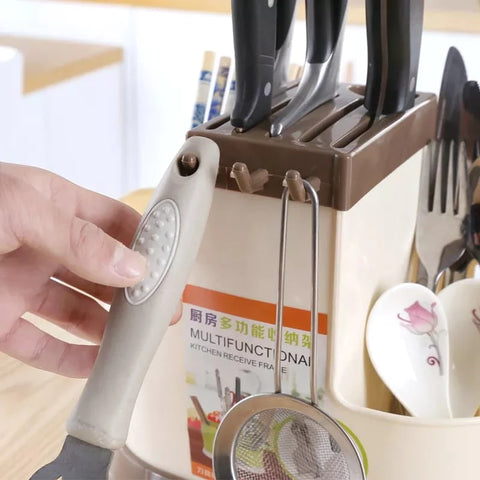 Multi Function Knife And Cutlery Holder