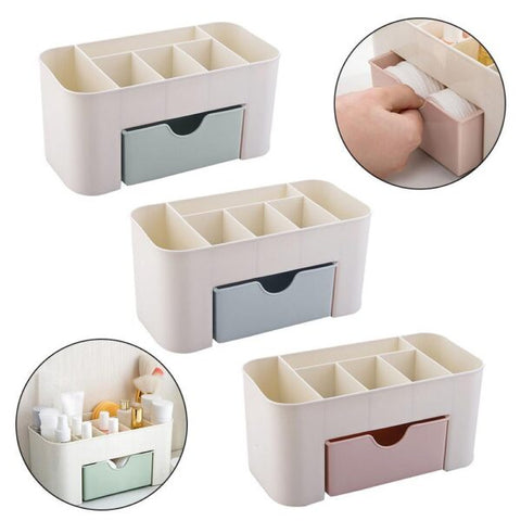 Mini Cosmetic Organizer With Drawer