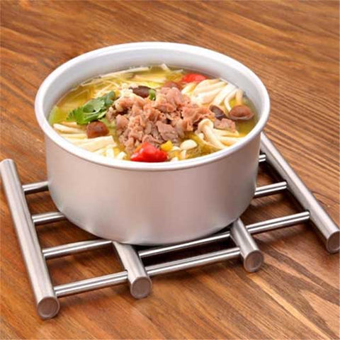 Expandable Hot Pot Rack Stainless Steel