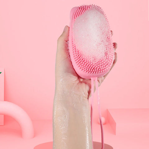 Silicone Bath & Massage Brush Double Sided