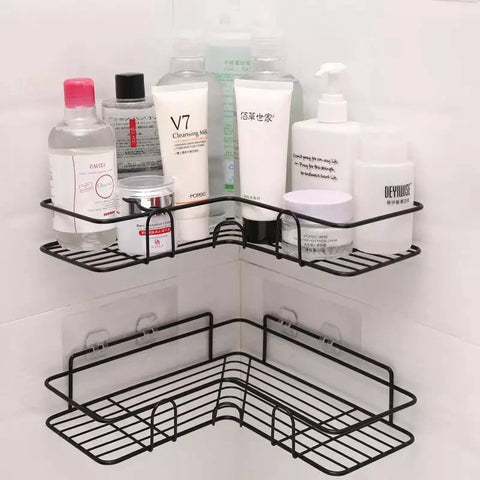 Bathroom Corner Rack Self-Adhesive