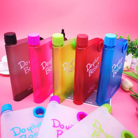 Notebook Shaped Creative Water Bottle 370 Ml