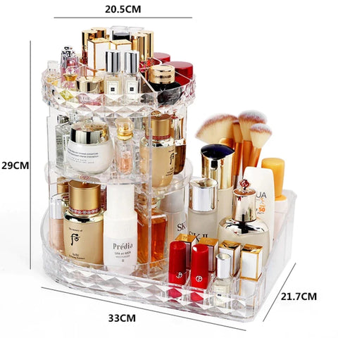 360 Rotating Makeup Beauty Organizer