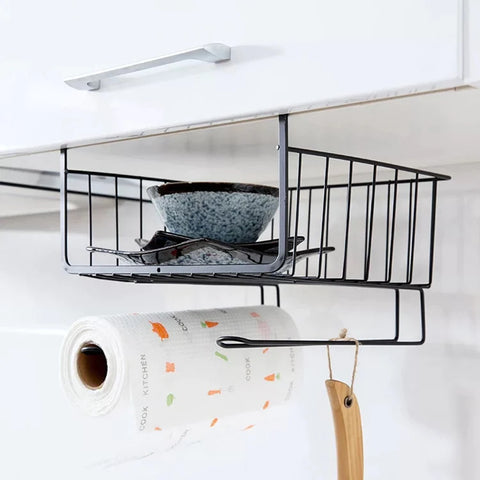 Under Shelf Storage Cabinet Basket