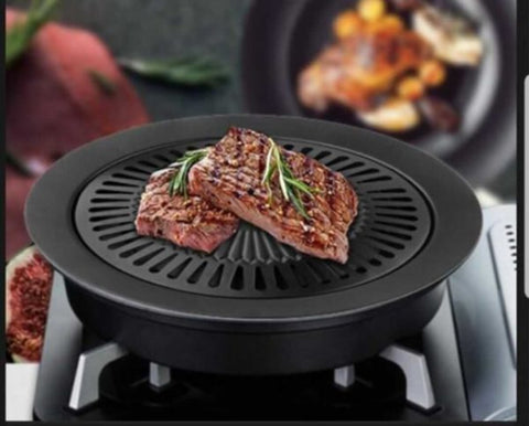 BBQ Grill Pan - Stove-Top BBQ Grill Pan