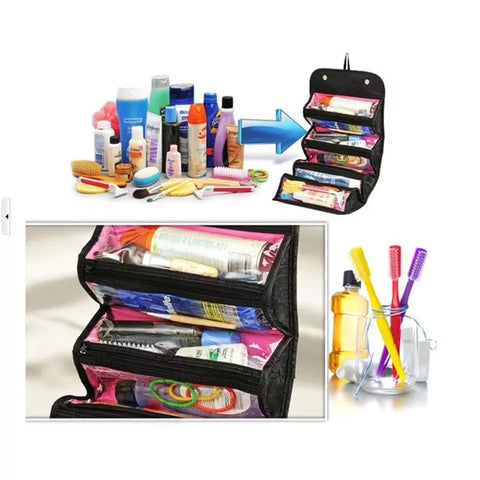 Roll n Go Makeup Cosmetic Bag