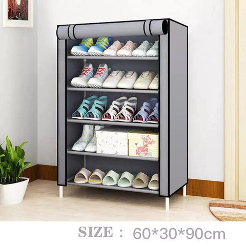 Multilayer Shoe Cabinet Shoe Rack Oxford Shoes Shelves