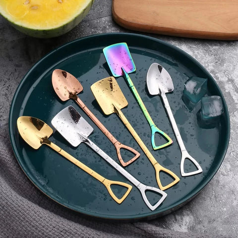 Creative Fruit Spoon Shovel Shaped Pack Of 2