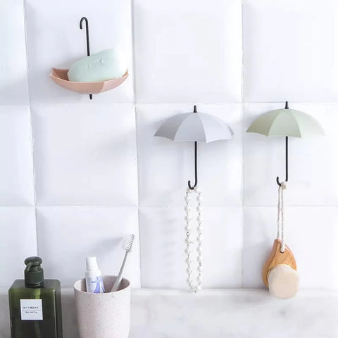 3 Pcs Umbrella Hooks Set