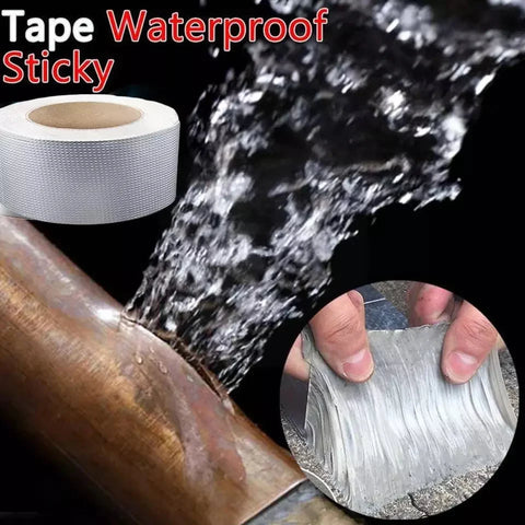 Water Leakage Sealing Tape Super Strong Aluminum 1.5 Meter