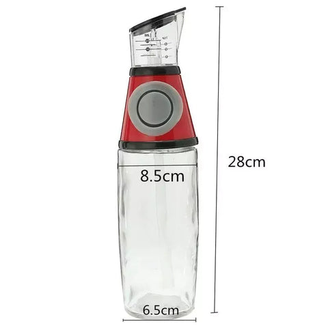 500 Ml Measurable Glass Oil Bottle