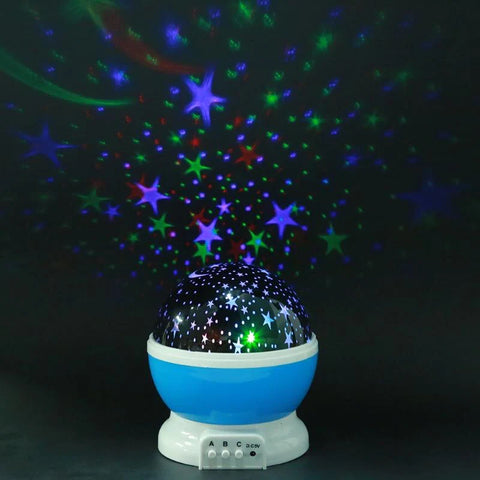 Projector Night Lamp Rotating Stars