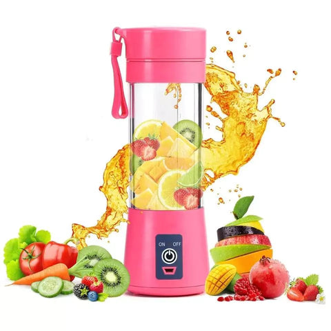 Portable Chargeable Travel Juicer Blender 6 Blade