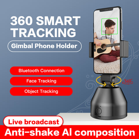 360° Rotation Mobile Holder Smart Robot Cameraman