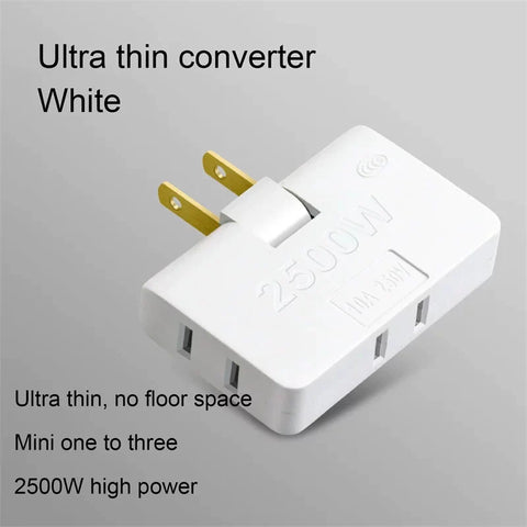 3 In 1 Extension Plug Adapter