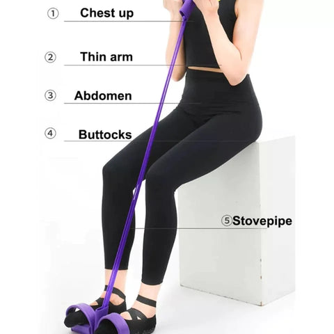 Pull Rope Ab Exerciser Tummy Trimmer