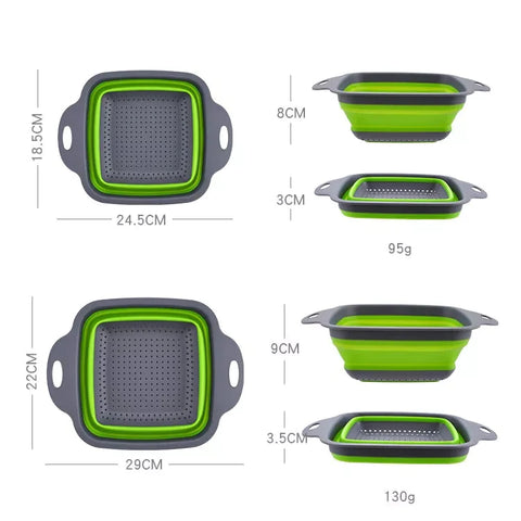 Silicone Collapsible Drain Basket