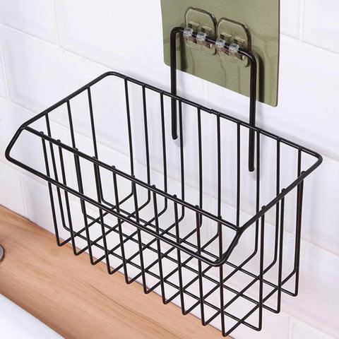 Iron Sponge Holder Rack Wall Mounted