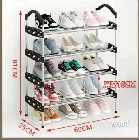 Attachable Aluminium Shoe Rack