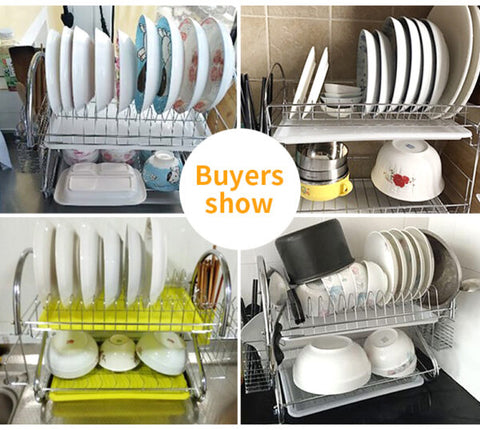 2 Tiers Dish Rack