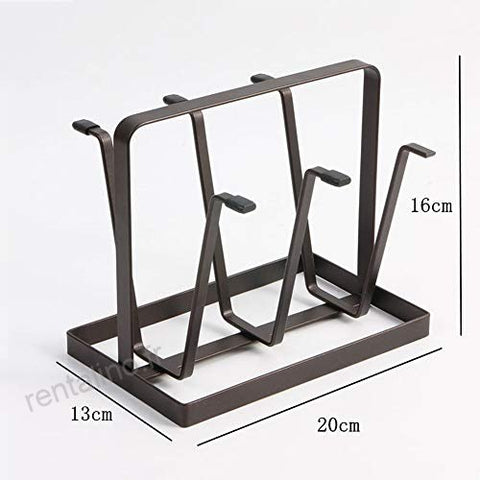 Iron Glass Stand And Cup Holder