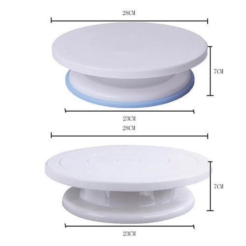 360 Rotating Cake Decorating Stand